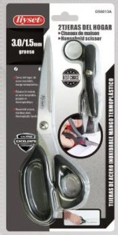 Pack de 2 tijeras de hogar DS8013A