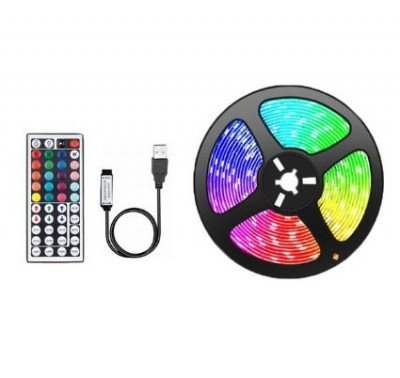 Tira LED 5 mt 5050 RGB