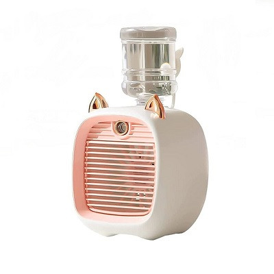 Mini ventilador con spray