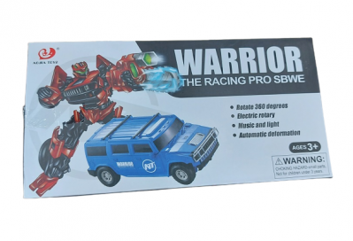 Coche Warrior transformable en robot