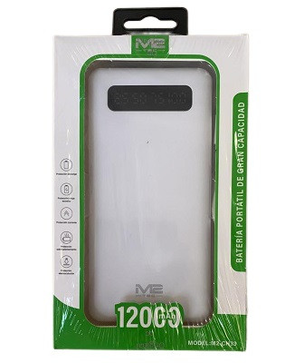 Batería portátil 12000 mAh