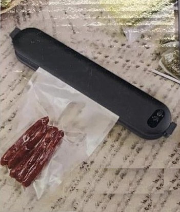 Sellador de bolsas de plástico al vacío