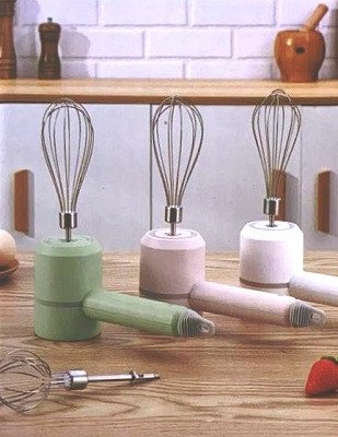 Batidora de mano portátil recargable