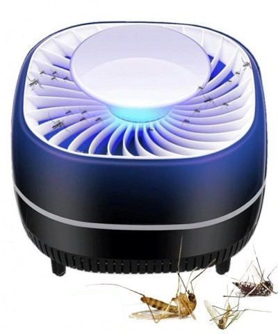 Lámpara mata mosquitos con succión 